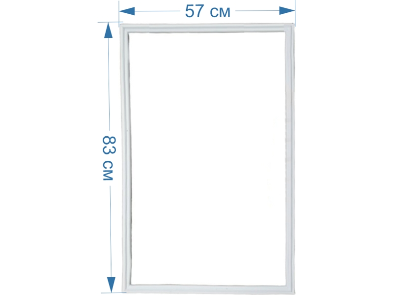 Уплотнитель двери для холодильников Indesit C00854015 (830x570mm)- фото