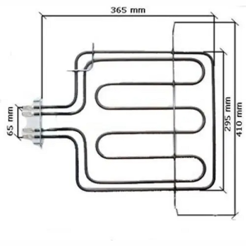 Тэн (нагревательный элемент) для духовки Gorenje 616024- фото5