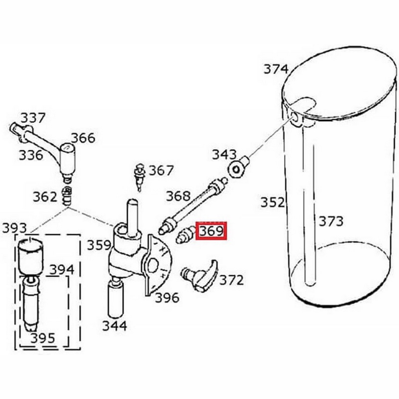 Соединитель капучинатора-трубки для кофемашин Jura, Bosch 6617813- фото6