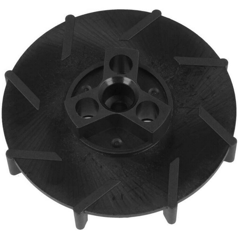 Крыльчатка чёрного цвета для вертикальной кофемолки кофемашин Saeco, Gaggia 996530050244- фото