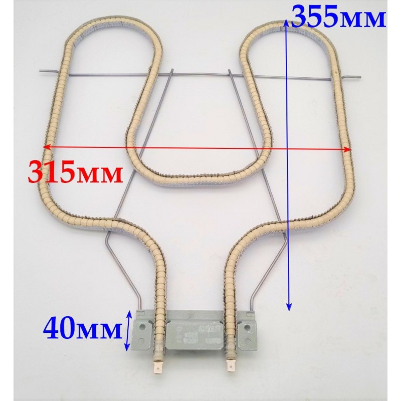 Тэн (нагревательный элемент) для духовки Gorenje, Bosch 616021 (1100W)- фото