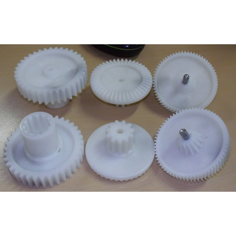 Блок шестеренок для мясорубки Ратеп 50680516033 / (D=74/30, H45/16, z36), (D=66/25, H34), (D=69/конус, H45/13)- фото6