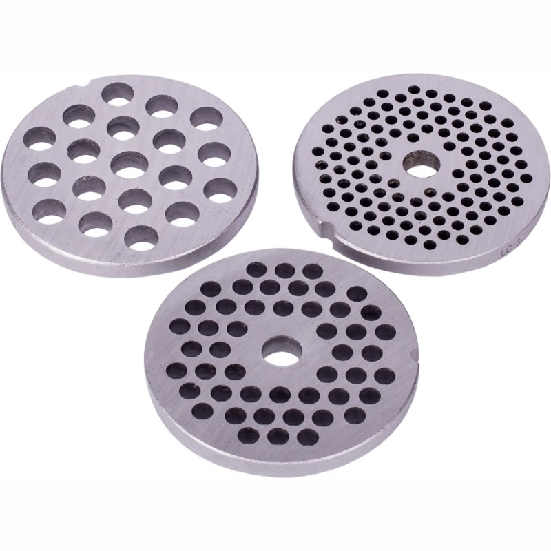 Формовочные диски для мясорубки Bosch 00629852  / Диам диск: 61,8 Диам отв: 3+4,8+8- фото