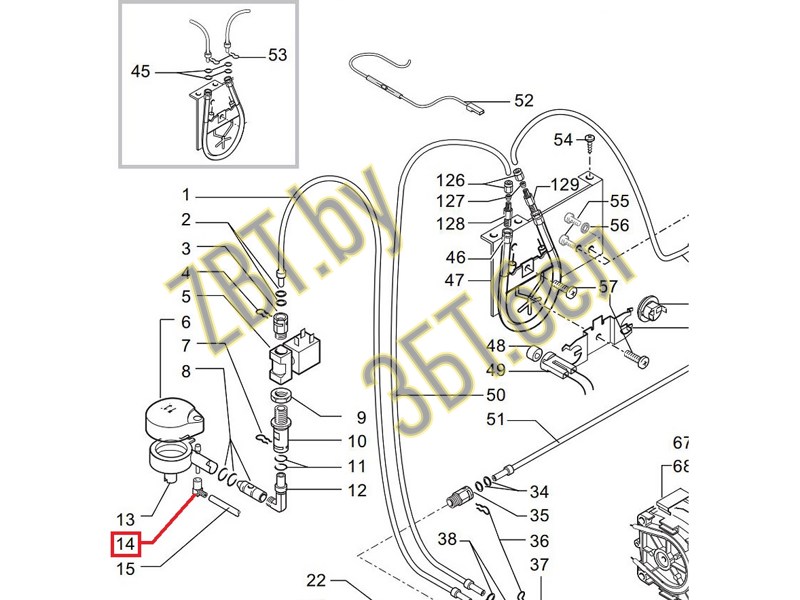 Черный патрубок 90° для капучинатора кофемашин Saeco, Philips 996530013858- фото4