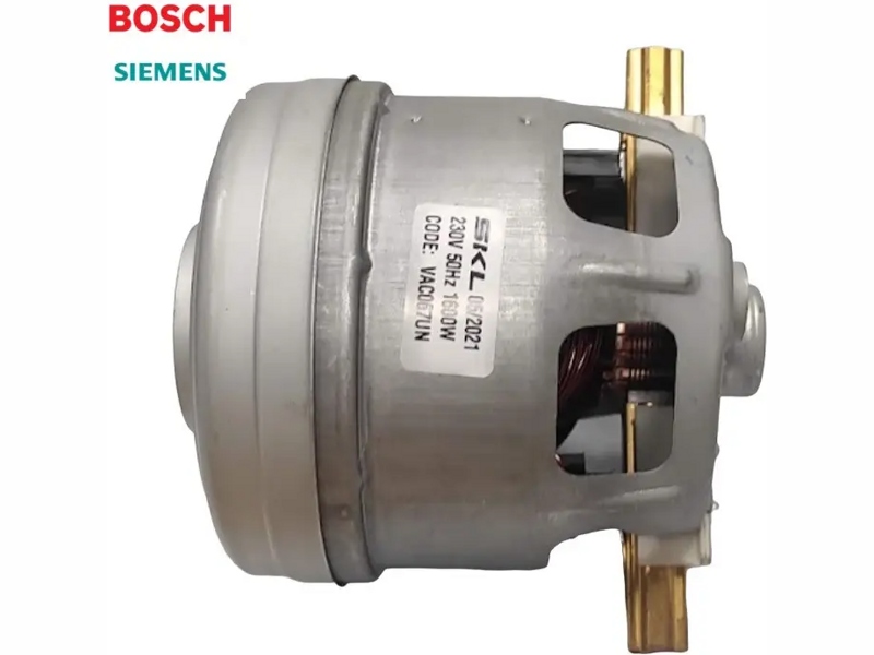 Электродвигатель для пылесосов Bosch VAC067UN / 1600W 'SKL' H=117, D103mm- фото5