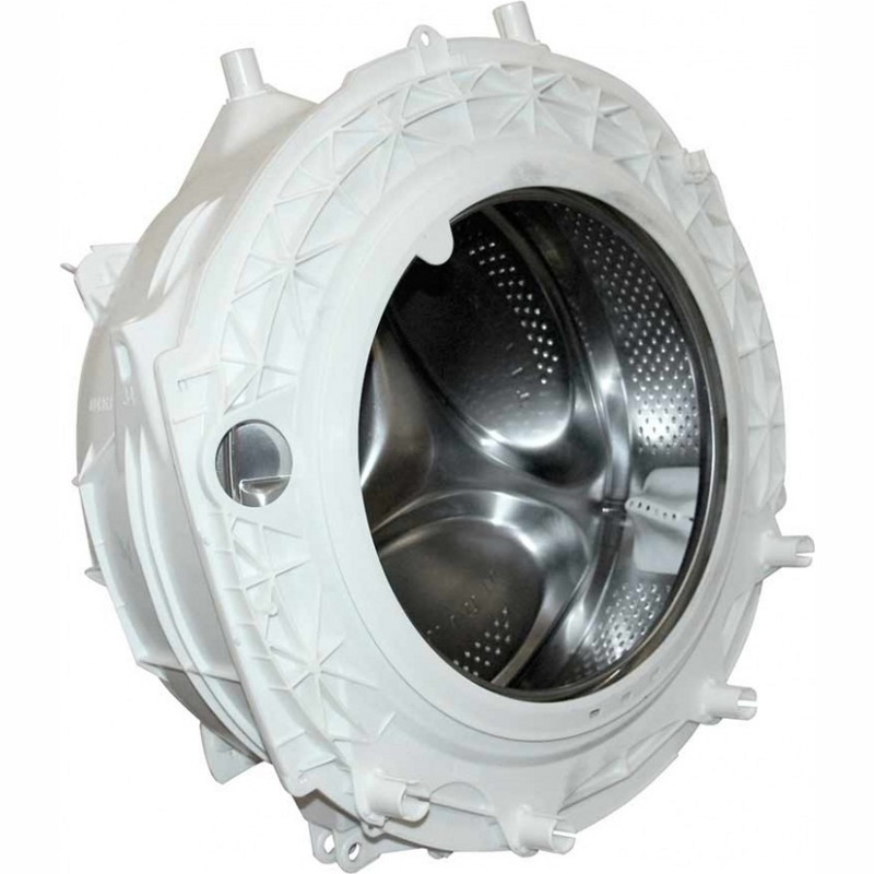 Бак в сборе с барабаном для стиральной машины Indesit C00299503- фото