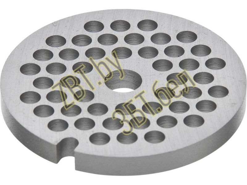 Перфорированная решетка-диск для кухонных комбайнов и мясорубок Bosch 620950 / Диам реш 54 ,диам отв 4,5 — фото