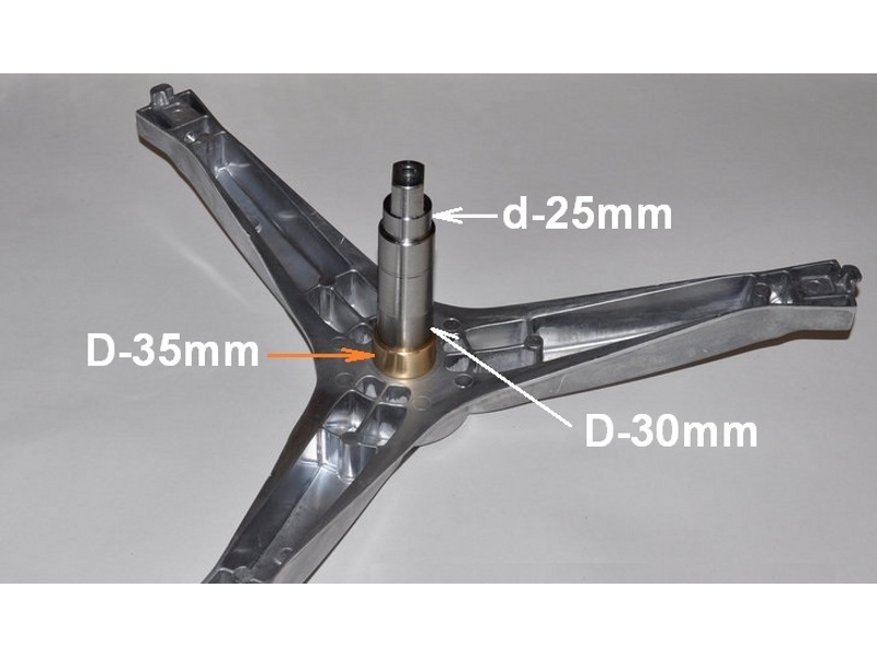 Крестовина барабана для стиральных машин Samsung cod739 (H-126mm)- фото3