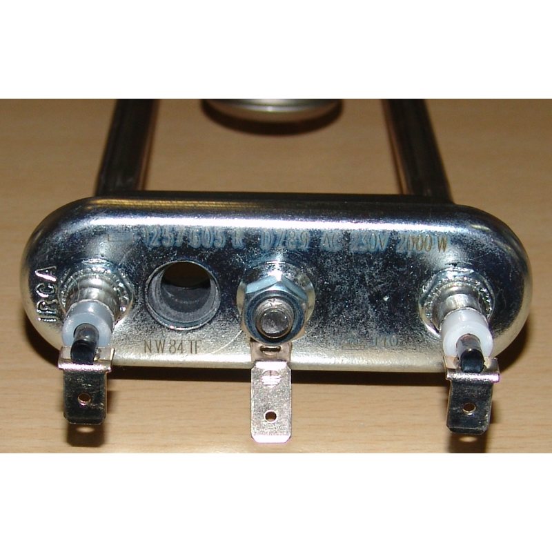 Тэн для стиральной машины Bosch Bo51521 (2000W прям.с отв.L=235, R9+, M140, F28, K2 'Irca')- фото2