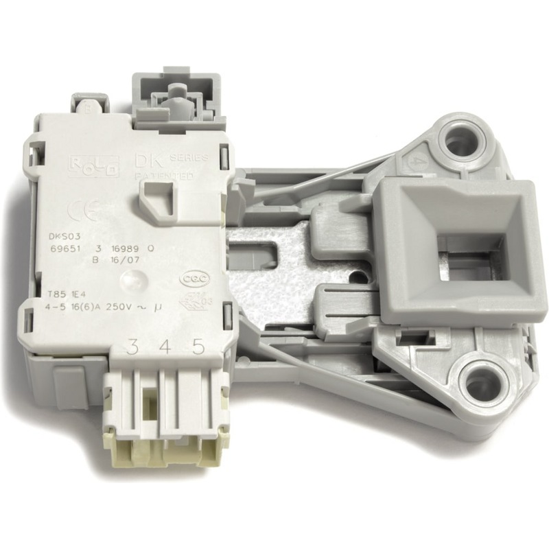 Замок люка (двери) для стиральных машин Electrolux INT025ZN (ROLD DKS02511, 3-конт.)- фото3