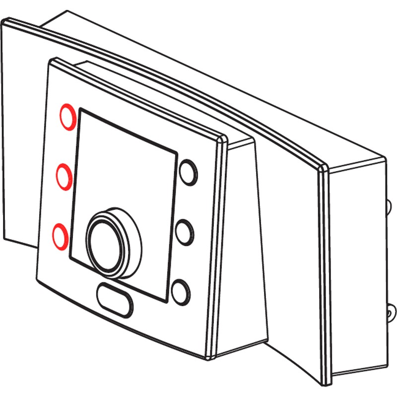 Декоративные клавиши управления для кофемашины DeLonghi 5913212251- фото5