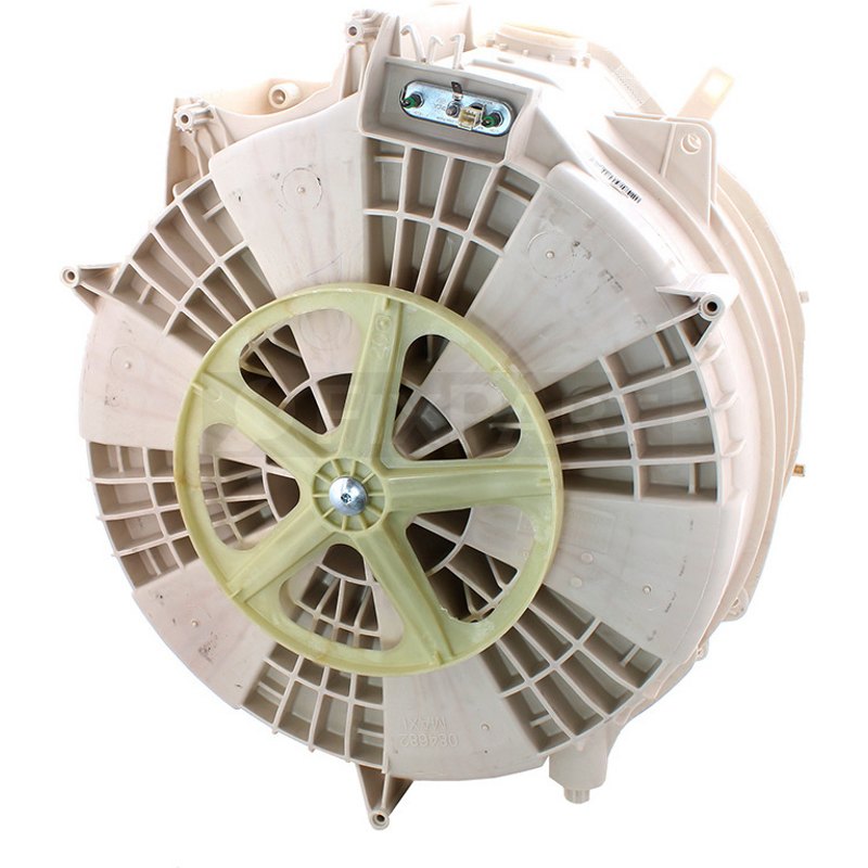 Бак в сборе с барабаном для стиральной машины Indesit C00096198- фото2