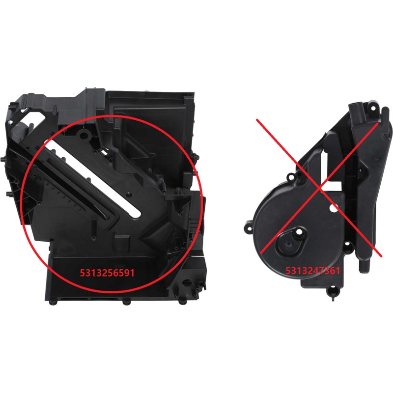 Основание-корпус (шасси) для кофемашин Delonghi 5313256591- фото5