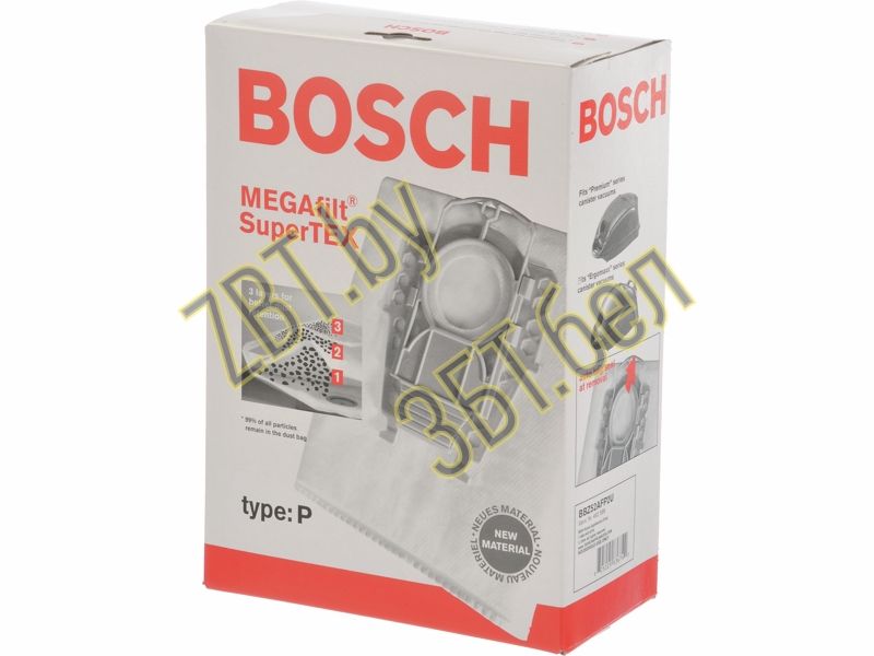 Пылесборник для пылесоса Bosch 462586 / BBZ52AFP2U / Type P — фото