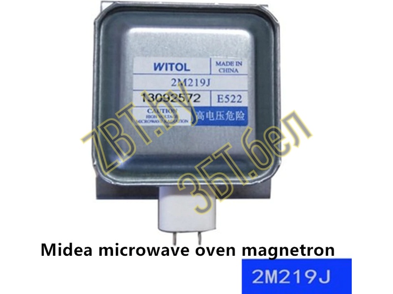 Магнетрон для микроволновой печи Witol 2M219J-E522 / Midea — фото