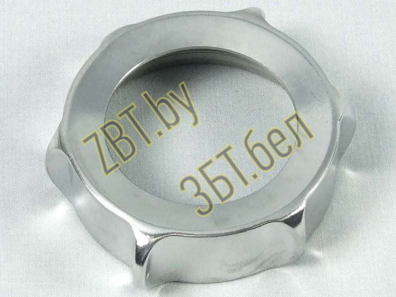 Накатная гайка (зажимное кольцо) для насадки мясорубки AT281 кухонного комбайна Kenwood KW714195 — фото