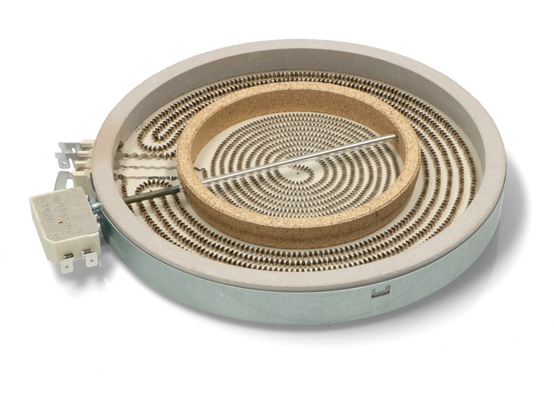 Конфорка для стеклокерамической поверхности Whirlpool COK1054UN ('EIKA' HiLi 2100/700W, D230mm)- фото2