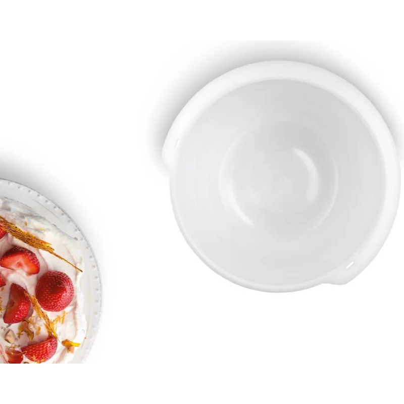 Пластиковая белая чаша для взбивания Bosch 00574676 / MUZ5KR1- фото3