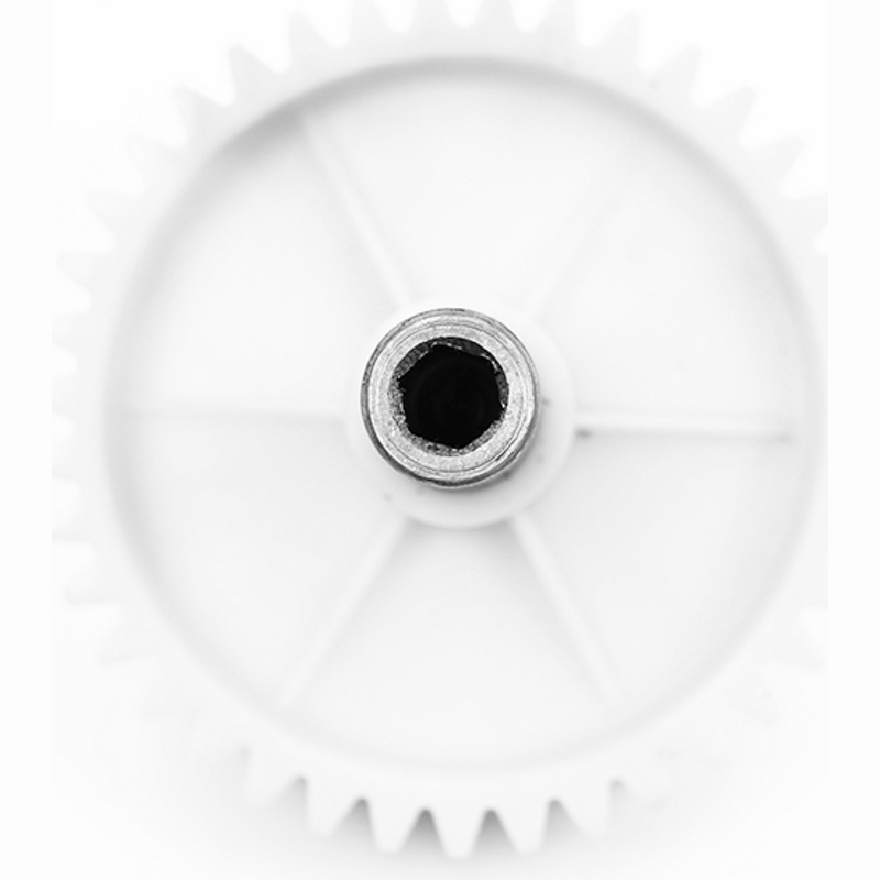 Шестерня для мясорубки Moulinex MS-5775457 (в шнек HV6, D=82, H22, z46 зубьев, прямые, 6 гр во внутрь)- фото4