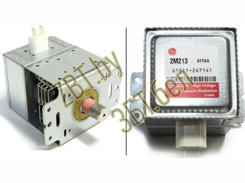 Магнетрон для микроволновой печи LG 2M213-01TAG / MCW358LG — фото