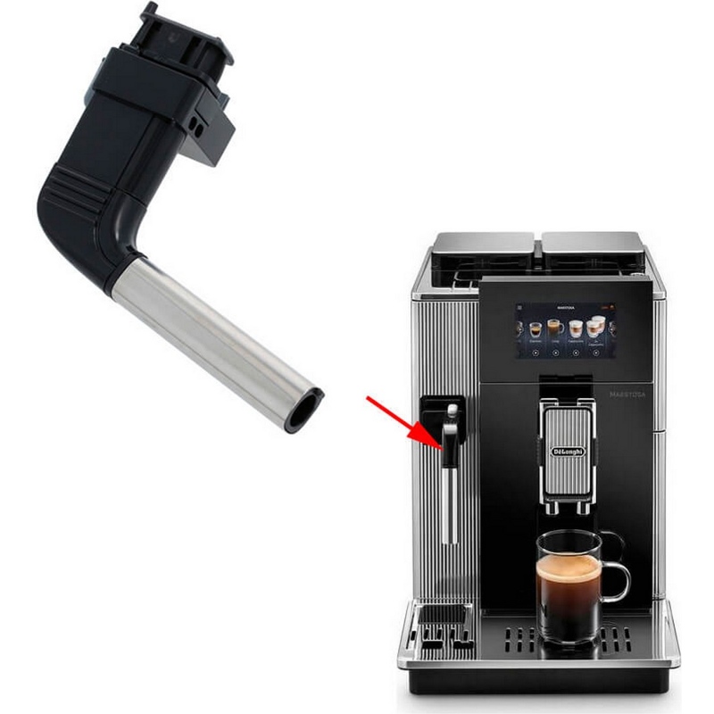 Насадка (сопло) подачи горячей воды для кофемашины DeLonghi 7313250181- фото