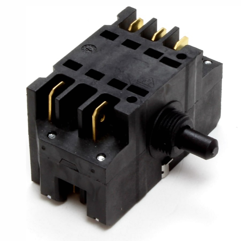 Переключатель мощности конфорок для электроплиты Indesit C00049824 (41.32723.010, 481281728067, 482000026709, C000049824, C00377941)- фото