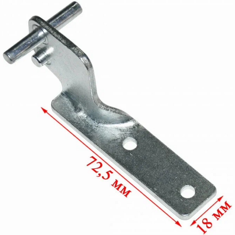Петля дверная (завеса, кронштейн) средняя для холодильника Ariston C00855044- фото5