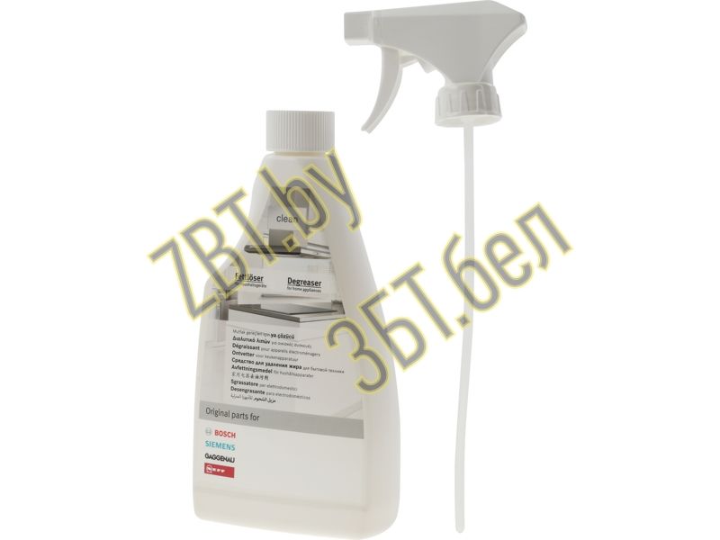 Чистящее средство-растворитель жира для плит Bosch 00311908- фото2