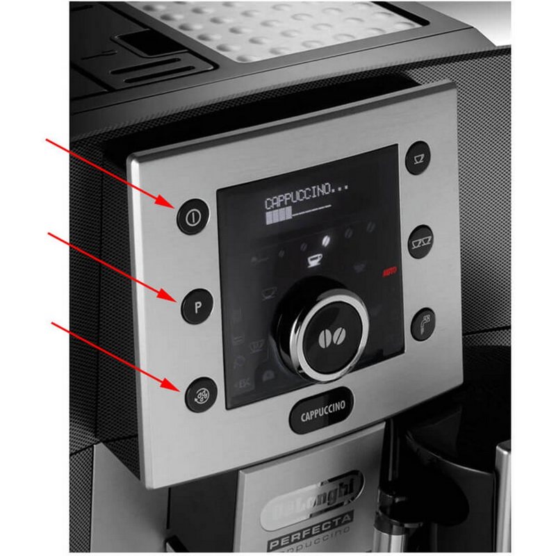 Декоративные клавиши управления для кофемашины DeLonghi 5913212251- фото6