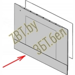 Стекло двери наружное для духовки Zanussi 3578591707