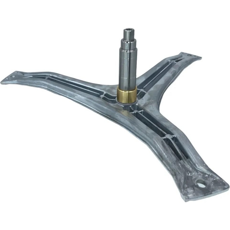 Крестовина бака для стиральной машины Bosch cod777 (для барабана 00684101, высота вала-116 мм, пос. под сальник-35 мм, радиус крестовины-232 мм, крепление шкива: болтом М8, подшипники: 6205+6206) - фото