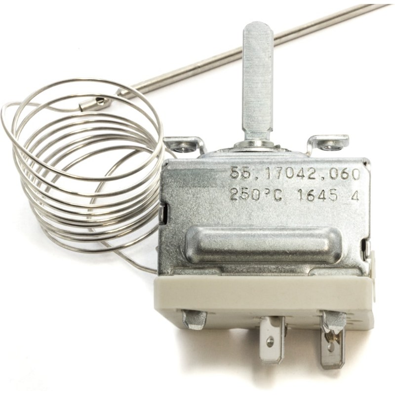 Термостат (терморегулятор) для духовки COK248UN (50°-250°C, EGO 55.17042.060, 16A)- фото3