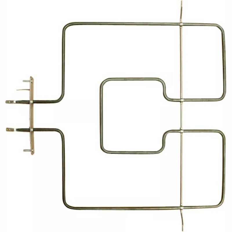 Тэн верхний (гриль) для духовки Whirlpool C00322421 (1400w, L381x366mm, фланец:151x24mm)- фото3