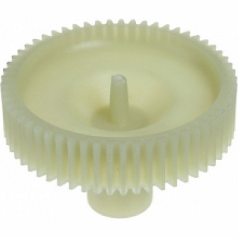 Шестерня большая для мясорубки Помощница, Белвар 721347002 (D-87/26/20 мм, H-58/21 мм, зубьев: 57/8 шт, зубья прямые)- фото2