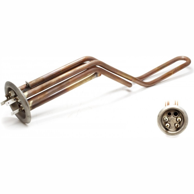 Тэн для водонагревателя ( бойлера) Thermex, Garanterm WTH006TX / Гориз. RF-64mm 2000W-(700+1300), МЕДЬ- фото