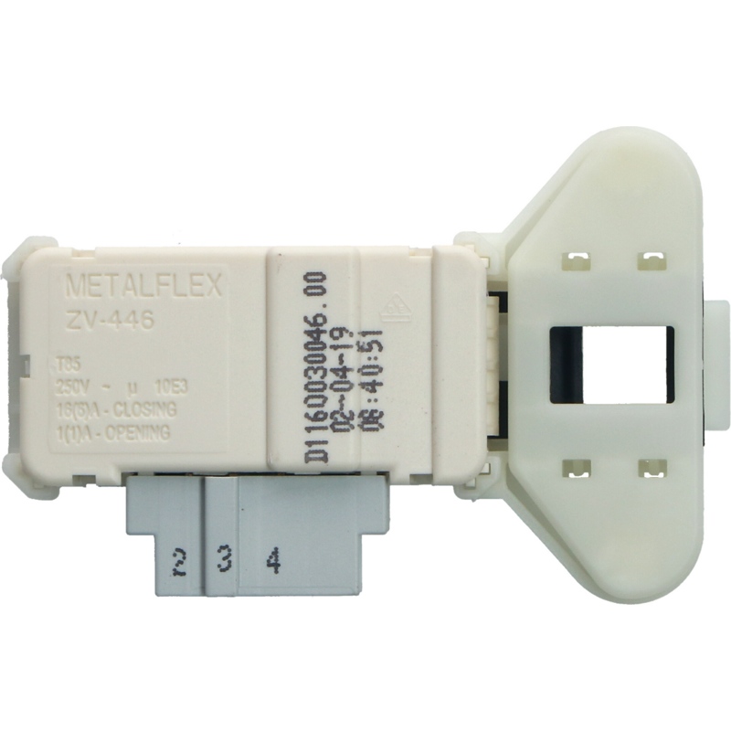 Замок люка (двери) для стиральных машин Indesit INT019ID (METALFLEX ZV446D1)- фото3