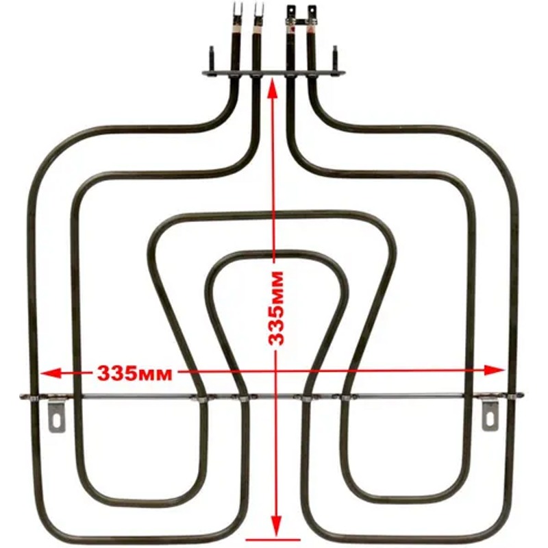 Тэн (нагревательный элемент) для духовки Electrolux COK102ZN / гриль 800W + 1650W- фото5