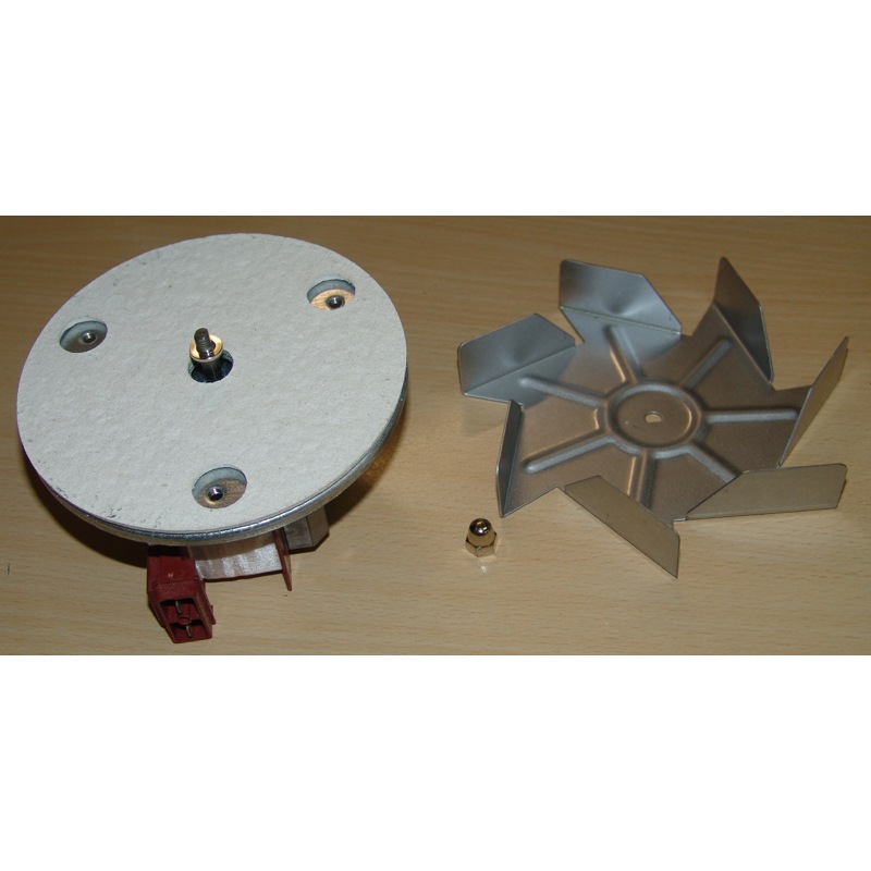 Двигатель вентилятора для духовки CU2828 / 30w, D145/25mm (шток14mm)- фото