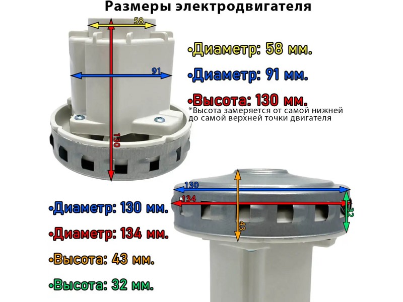    Thomas, Zelmer, Samsung, Karcher VC07195W / 1600W H=130/43, D=134/91/58  