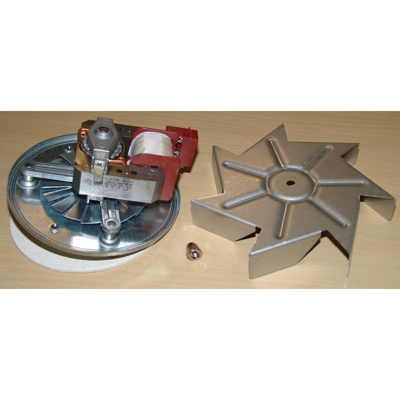 Двигатель вентилятора для духовки CU2828 / 30w, D145/25mm (шток14mm)- фото2