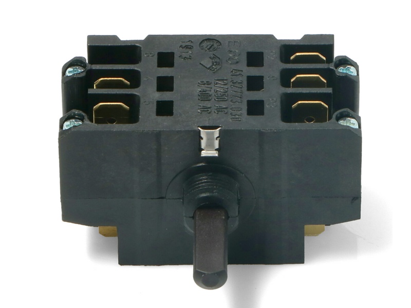 Переключатель мощности конфорок для электроплиты Whirlpool COK303WH (481927328384, C00378122) / EGO 41.32723.030- фото3