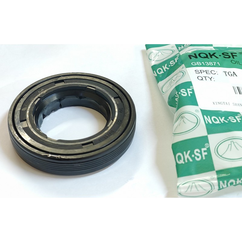 Сальник для стиральной машины Electrolux, Bosch NQK034dg (30x52x10/11.5 двойной+СМАЗКА 'NQK')- фото2