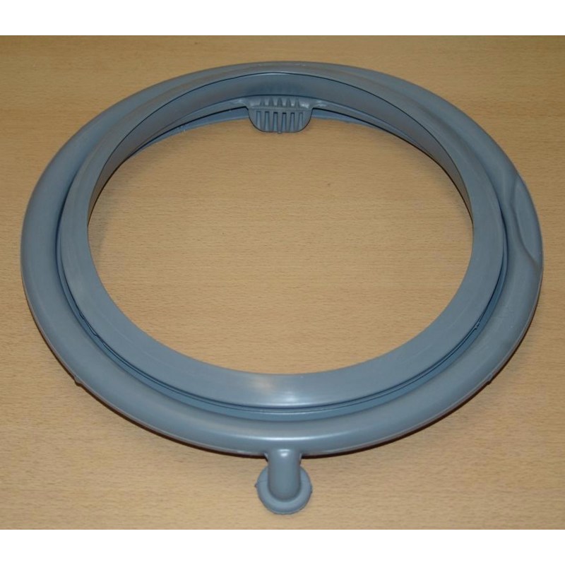 Манжета люка для стиральной машины Ardo, Whirlpool, Atlant 33me00 (с отводом, узкая, 404001700, 651008698, GSK008AD, 33me00, 481246818103, 908098001700, 065100869800)- фото