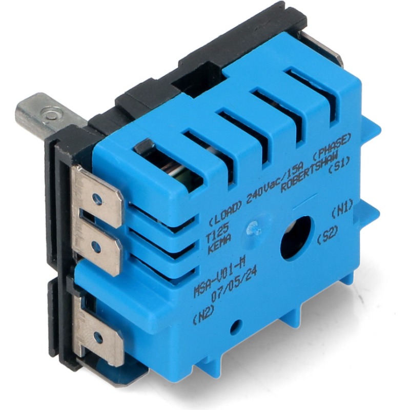 Переключатель режимов духовки Smeg COK352SM (816810205, 15A, 240V. 8 contacts. Shaft: 23mm. Max. temperature: 125°C.)- фото4