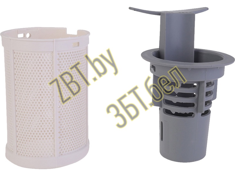 Пластиковый цилиндрический фильтр сетка для посудомоечной машины Indesit, Ariston C00081164- фото2