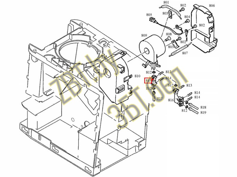 Трубка соединение к кофеваркам и кофемашинам Bosch, Siemens, Jura, Melitta, Nivona 00427447- фото6