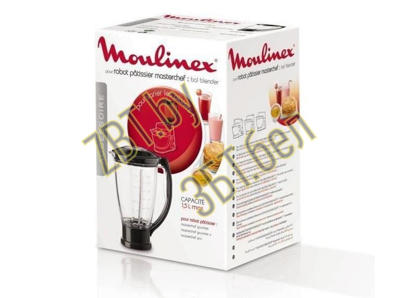 Блендерная чаша для кухонного комбайна Moulinex XF634BB1- фото2
