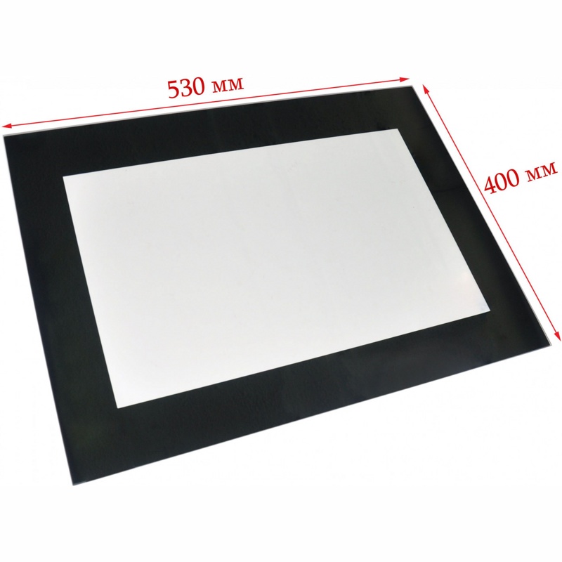 Стекло двери духовки для плиты Ariston, Indesit C00274559- фото3