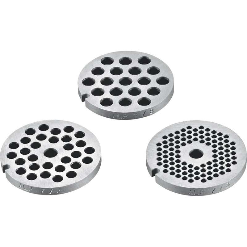 Набор перфорированных дисков для мясорубки Bosch 10014453- фото2