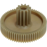 Шестерня средняя для мясорубки Помощница, Белвар 721624002 (D-66/20/8 мм, H-39/15 мм, зубьев: 65/11 шт, прямые)